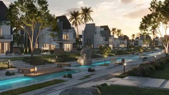 Core & Shell 3-Bedroom Twin House in Rivers, New Zayed