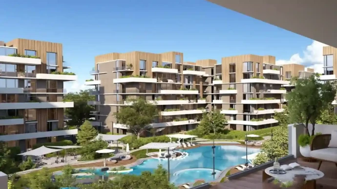 Townhouse For Sale in IL BOSCO City Mostakbal City By Misr Italia Properties
