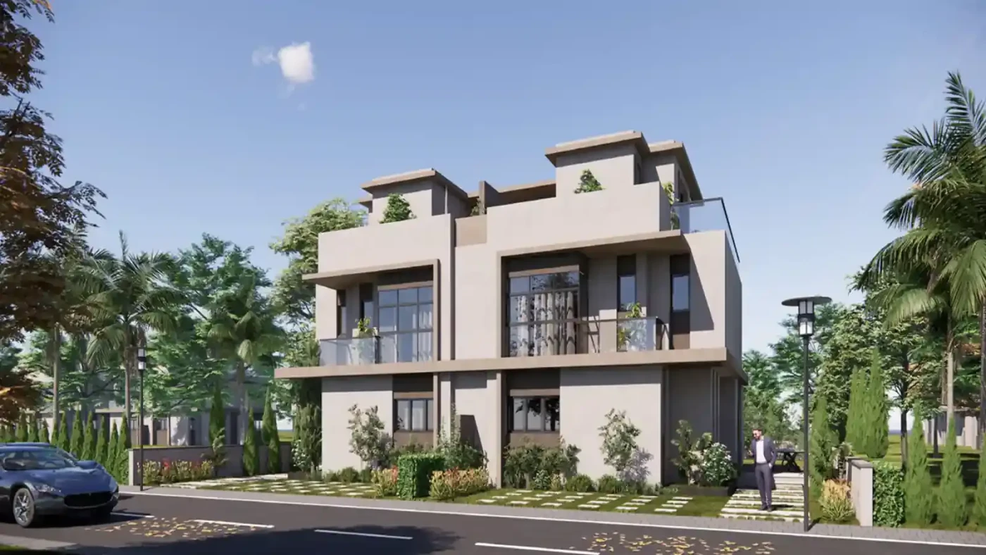 Twinhouse For Sale in IL BOSCO City Mostakbal City By Misr Italia Properties